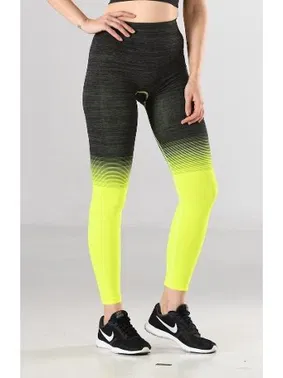 Miss Fit Sporcu Kadın Tayt Fitness ve Günlük Kullanım Iç Göstermez Örme Seamless Dikişsiz Sof Miss Fit 35547