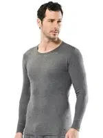 Termal Uzun Kol Bisiklet Yaka Cacharel 1603/GRİ Gri