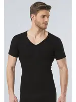 Termal V Yaka Kısa Kol (UNISEX) Türen 191/SİYAH Siyah