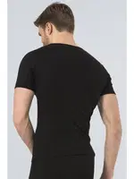 Termal V Yaka Kısa Kol (UNISEX) Türen 191/SİYAH Siyah farklı açı