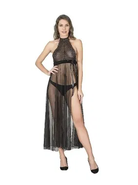 Sistina Transparan Dantel Gecelik Takım Sistina 075