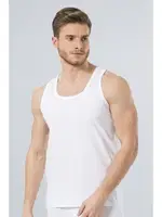 Türen Erkek Bantlı Atlet (2'li Paket) 110/BEYAZ Beyaz