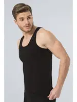 Türen Erkek Likralı Atlet 163/SİYAH Siyah farklı açı