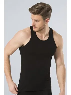 Türen Türen Erkek Likralı Spor Atlet 171/SİYAH - Alternatif Görünüm