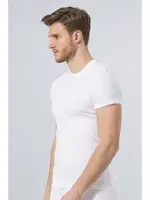 Türen Erkek Likralı T-Shirt 164/BEYAZ Beyaz farklı açı