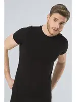 Türen Erkek Likralı T-Shirt 164/SİYAH Siyah farklı açı
