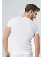 Türen Erkek Likralı T-Shirt 169/BEYAZ Beyaz farklı açı