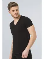 Türen Erkek Likralı T-Shirt 172/SİYAH Siyah detay görünüm