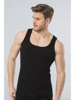 Türen Erkek Ribana Atlet (2'li Paket) 109/SİYAH Siyah detay görünüm