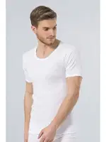 Türen Erkek Ribana O yaka(açık) Fanila 141 Beyaz