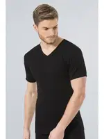 Türen Erkek Ribana V yaka Fanila 156/SİYAH Siyah