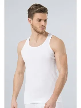 Türen Türen Erkek Spor Atlet (2'li Paket) 131/BEYAZ