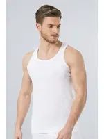 Türen Erkek Spor Atlet (2'li Paket) 131/BEYAZ Beyaz