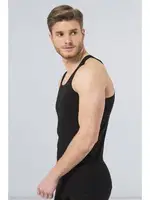 Türen Erkek Spor Atlet (2'li Paket) 131/SİYAH Siyah detay görünüm