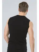 Türen Erkek Spor O yaka Atlet (2'li Paket) 134/SİYAH Siyah görsel 4