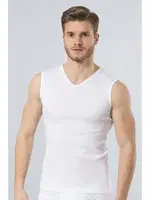 Türen Erkek Spor V yaka Atlet (2'li Paket) 158/BEYAZ Beyaz detay görünüm