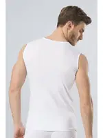 Türen Erkek Spor V yaka Atlet (2'li Paket) 158/BEYAZ Beyaz görsel 4