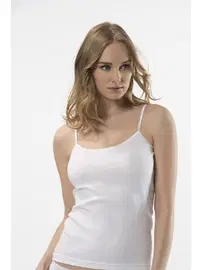 Türen Türen Kadın Abiye İp Askılı Kaşkorse (2'li Paket) 214/BEYAZ