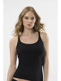 Türen Türen Kadın Biyeli İp Askılı Kaşkorse (2'li Paket) 289/SİYAH