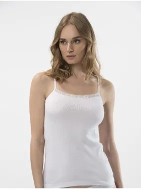 Türen Türen Kadın Dantelli İp Askılı Kaşkorse (2'li Paket) 292/BEYAZ - Alternatif Görünüm