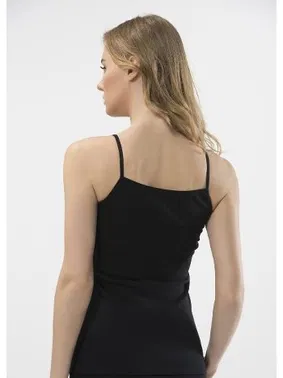 Türen Türen Kadın Dantelli İp Askılı Kaşkorse (2'li Paket) 292/SİYAH - Alternatif Görünüm