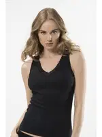 Türen Kadın Dantelli V Yaka Kaşkorse (2'li Paket) 290/SİYAH Siyah