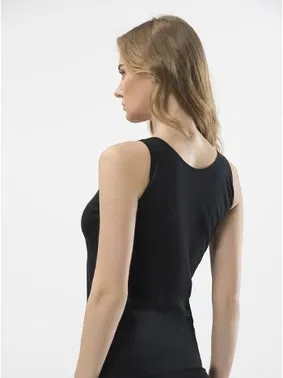 Türen Türen Kadın Dantelli V Yaka Kaşkorse (2'li Paket) 290/SİYAH - Alternatif Görünüm