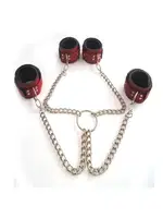 Vip Club El Ayak Kelepçesi 1331 Kırmızı