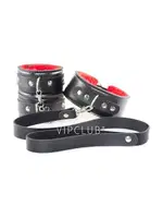 Vip Club İkili Fantezi Set 1300 Kırmızı-Siyah detay görünüm