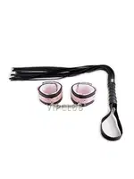 Vip Club İkili Fantezi Set 1308 Pembe-Siyah