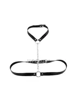 Vip Club Tasmalı Harness 1104 Siyah