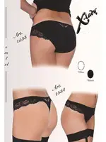 X-Lady Art String Külot 1534 Siyah detay görünüm
