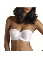 Yeni İnci 1680 Minimizer Desteksiz Straplez Sütyen Beyaz