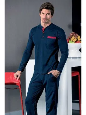 Yeni İnci Yeni İnci EPJ446 Erkek Süprem 5li Pijama Takım - Alternatif Görünüm