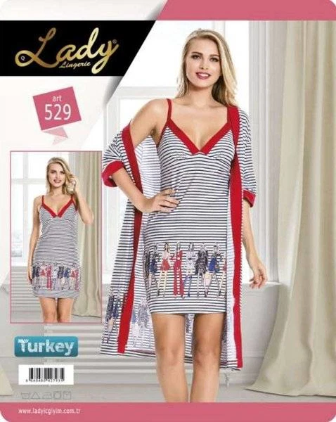 2 li Sabahlık Takım Lady 529