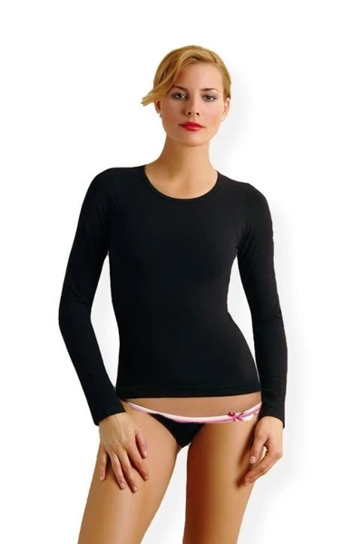 Açık Yaka Uzun Kol T-Shirt Anıt 2142