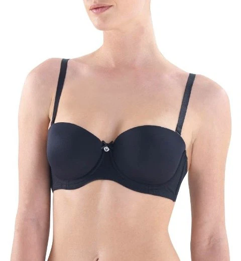 BlackSpade Straplez Sütyen Siyah 3011