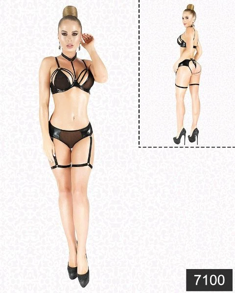 Elawin Balenli Erotik Lateks Takım 7100