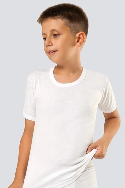 Erkek Çocuk Bisiklet Yaka Fanila (2'li Paket) Türen 302