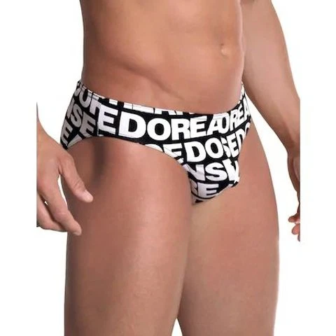 Erkek Pamuk Modal Slip Doreanse Baskılı Doreanse 1236