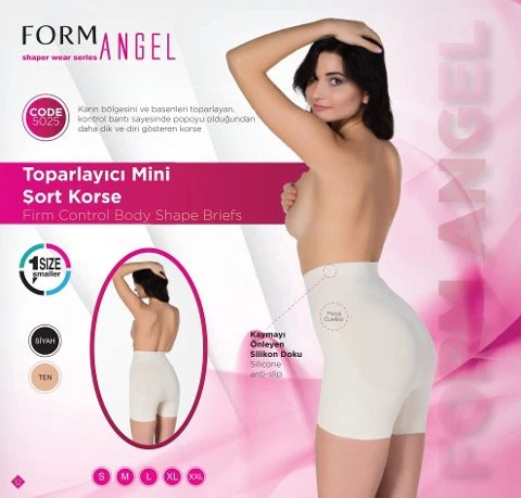 Form Angel 5025 Toparlayıcı Mini Şort Korse