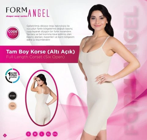 Form Angel 5030 Tam Boy Korse Altı Açık