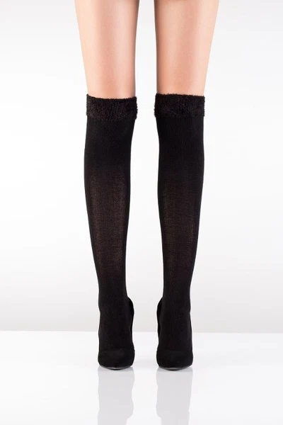 İtaliana Puffy Pamuklu Dizüstü Çorap