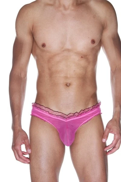 La Blinque Erkek Mor Fırfırlı Slip Külot 15515