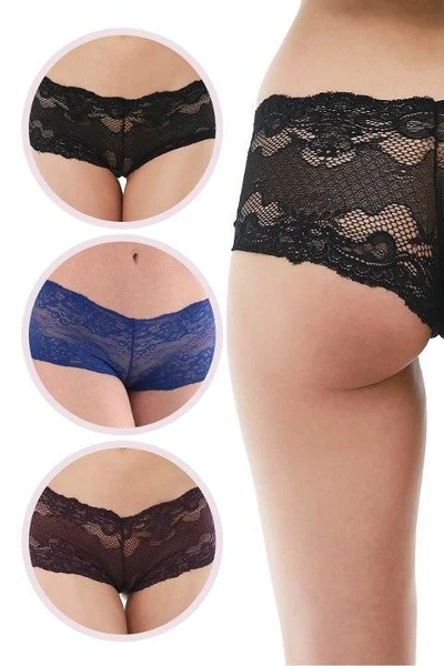 Mite Love Brazilian Külot Dantelli 3lü Set ML-9467