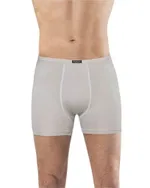 Erkek Bambu Düz Renk Boxer Anıt 1273 Gri detay görünüm
