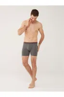 3 Lü Uzun Paçalı U.S. Polo Assn. Boxer 80454 Gri-Lacivert-Kırmızı görsel 10