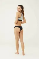 5 Li Brazilian Slip US Polo 67007 Siyah-Beyaz-Ten-Somon-Kırmızı detay görünüm