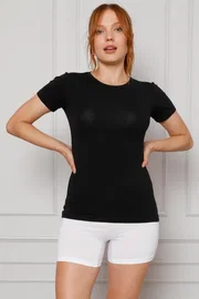 Akbeniz Akbeniz Kadın Penye Boxer 5871