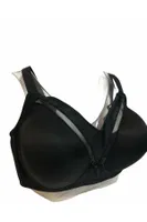 Almira Telsiz Soft Cup Sütyen Le Jardin 9125 Siyah detay görünüm